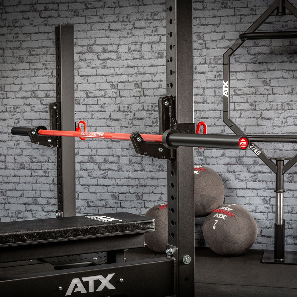 Multi Bar 20 kg Cerakote Fire Red 2200 mm B-vare bakside