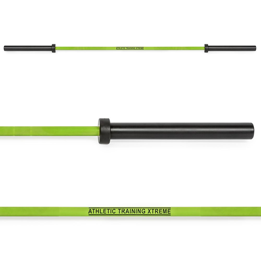Multi Bar 20 kg Cerakote Zombie Green detalj av grep