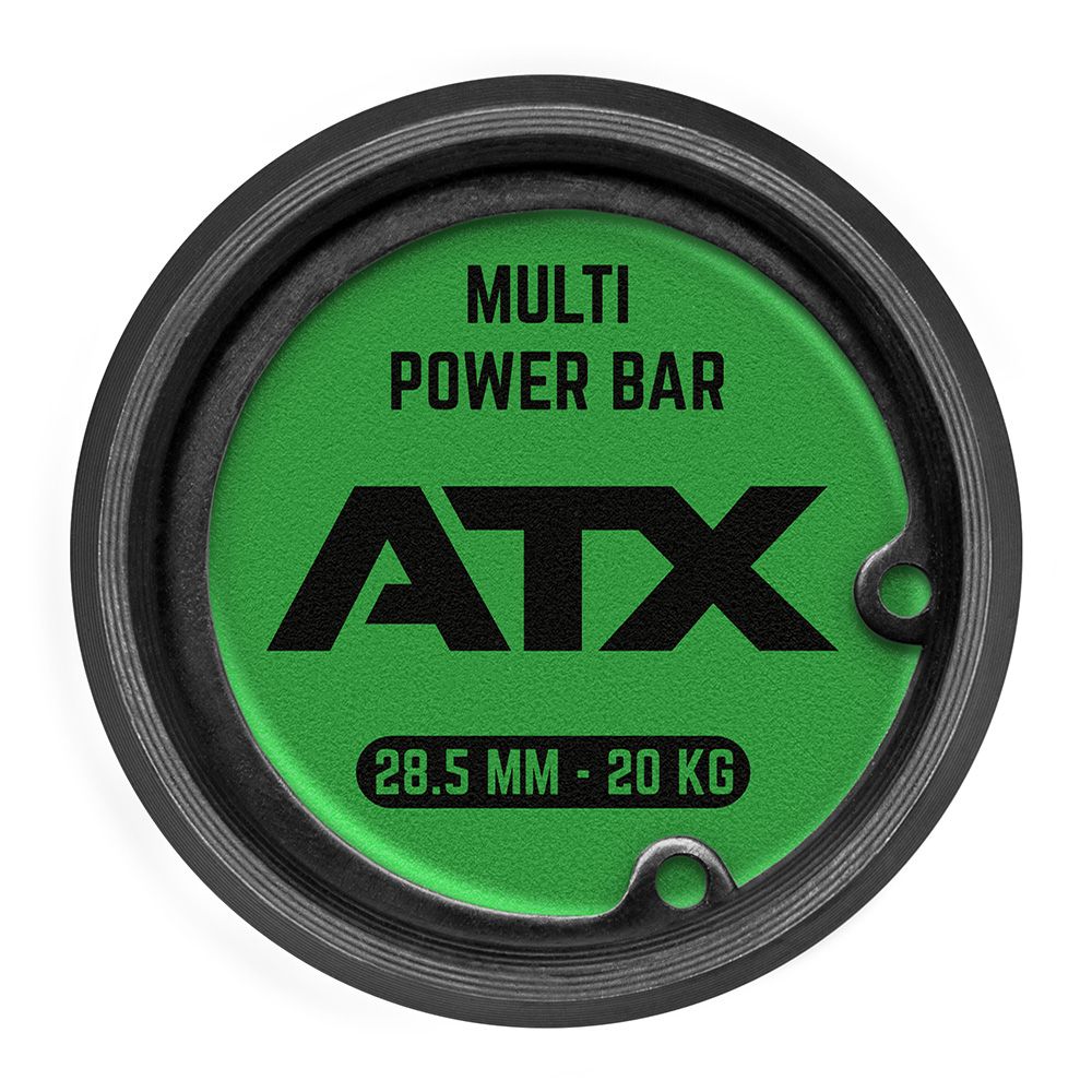 Multi Bar 20 kg Cerakote Zombie Green med vektplater
