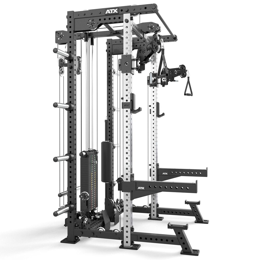 Multi Half Rack & Pull Station med flere treningsstasjoner - ATX