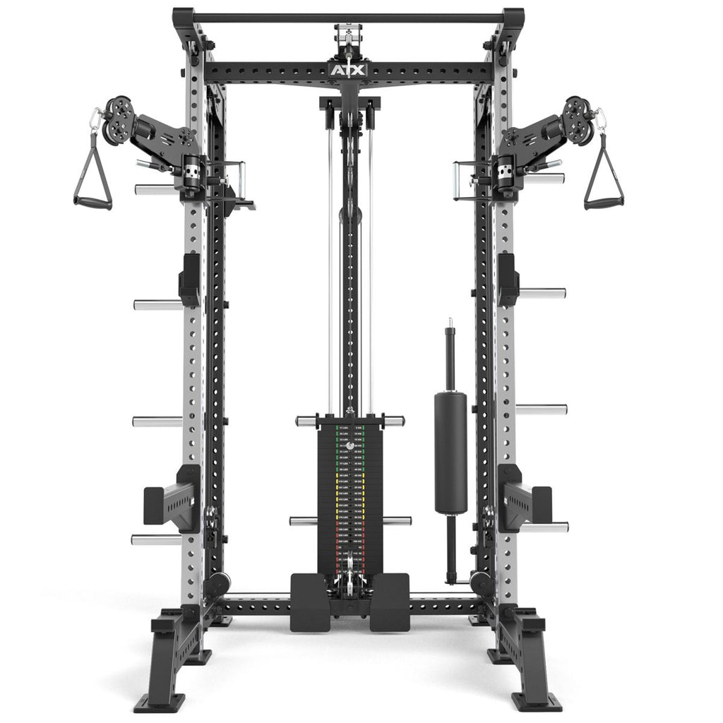 Multi Half Rack & Pull Station med flere treningsstasjoner - ATX