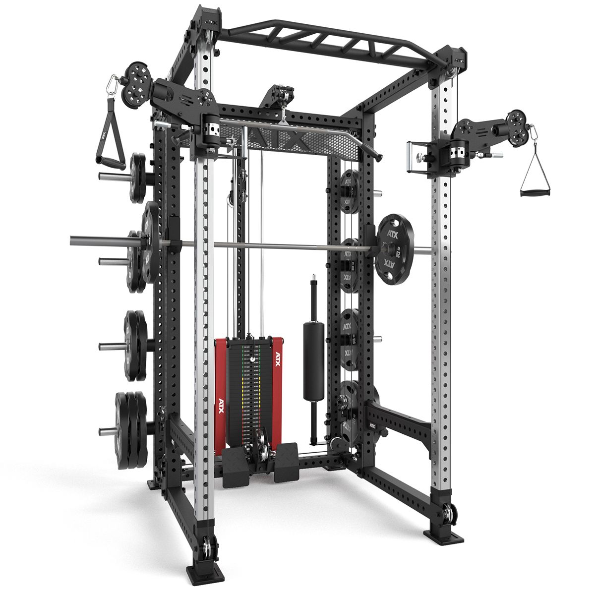 Multi Power Rack & Pull Station FCR-780 serie 700 bakside