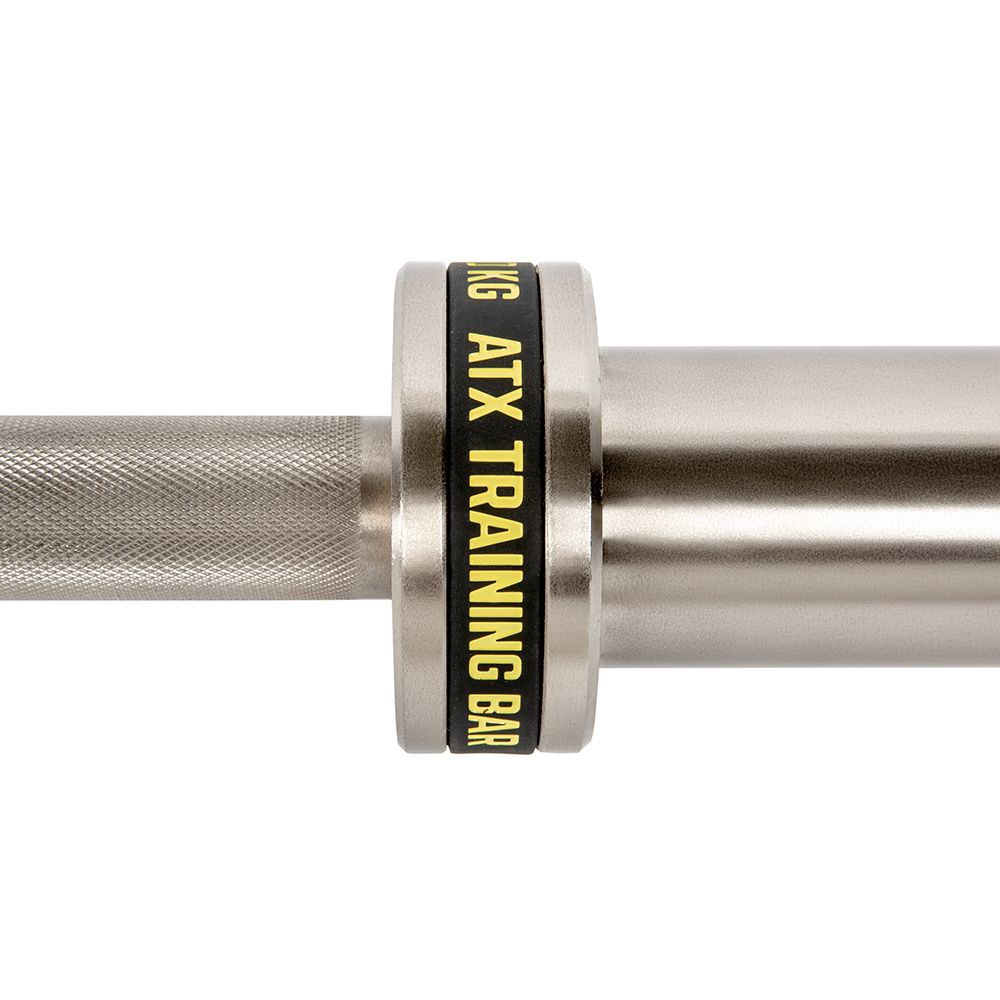 Multi-Powerbar / Hybridbar 20 kg krom 28,5 mm grep nærbilde av belegget
