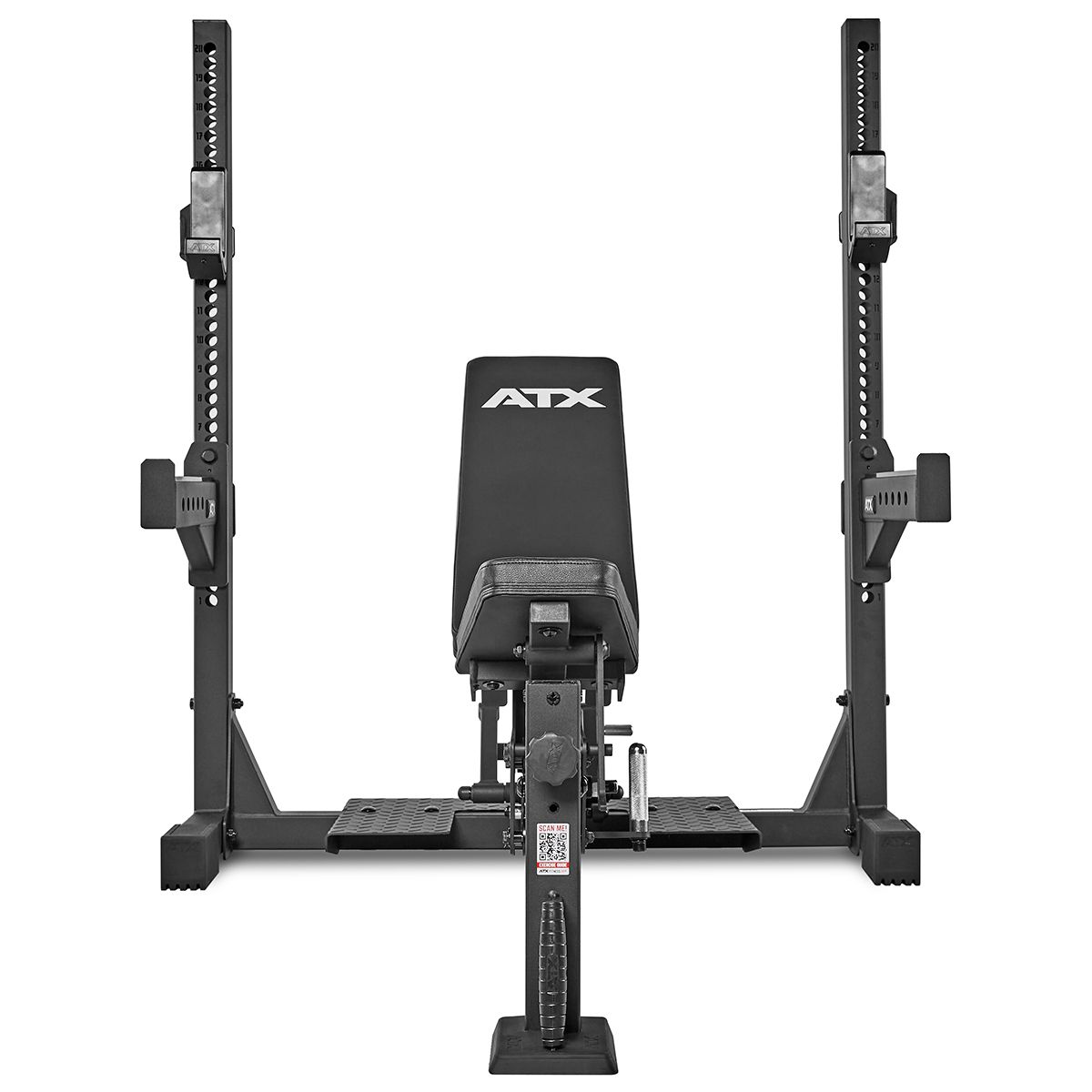 Multi Bench Press justerbar -10° til 82° maks 400 kg - ATX