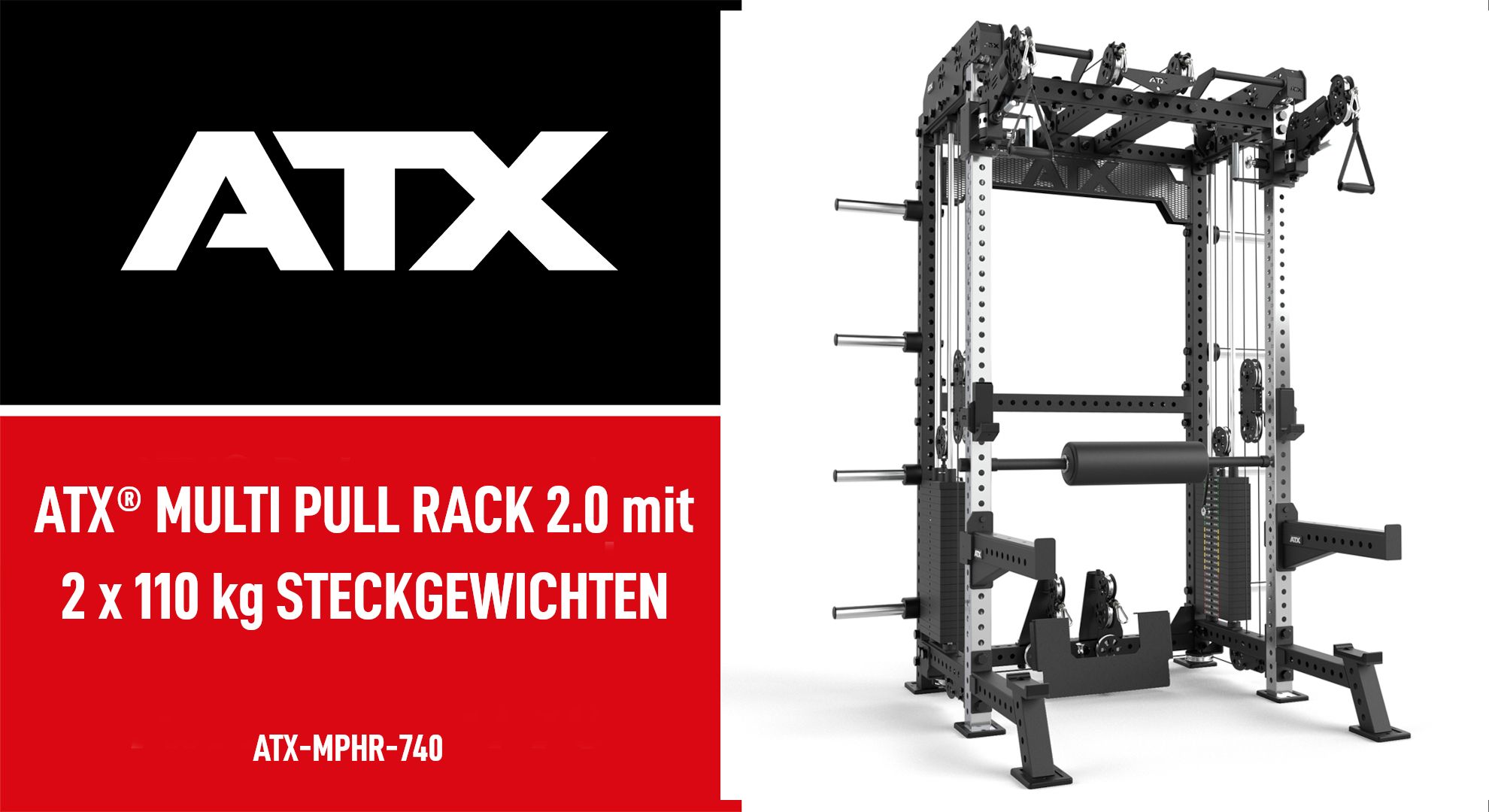 Detalj av Multi Pull Rack 2.0 70x70 mm ramme