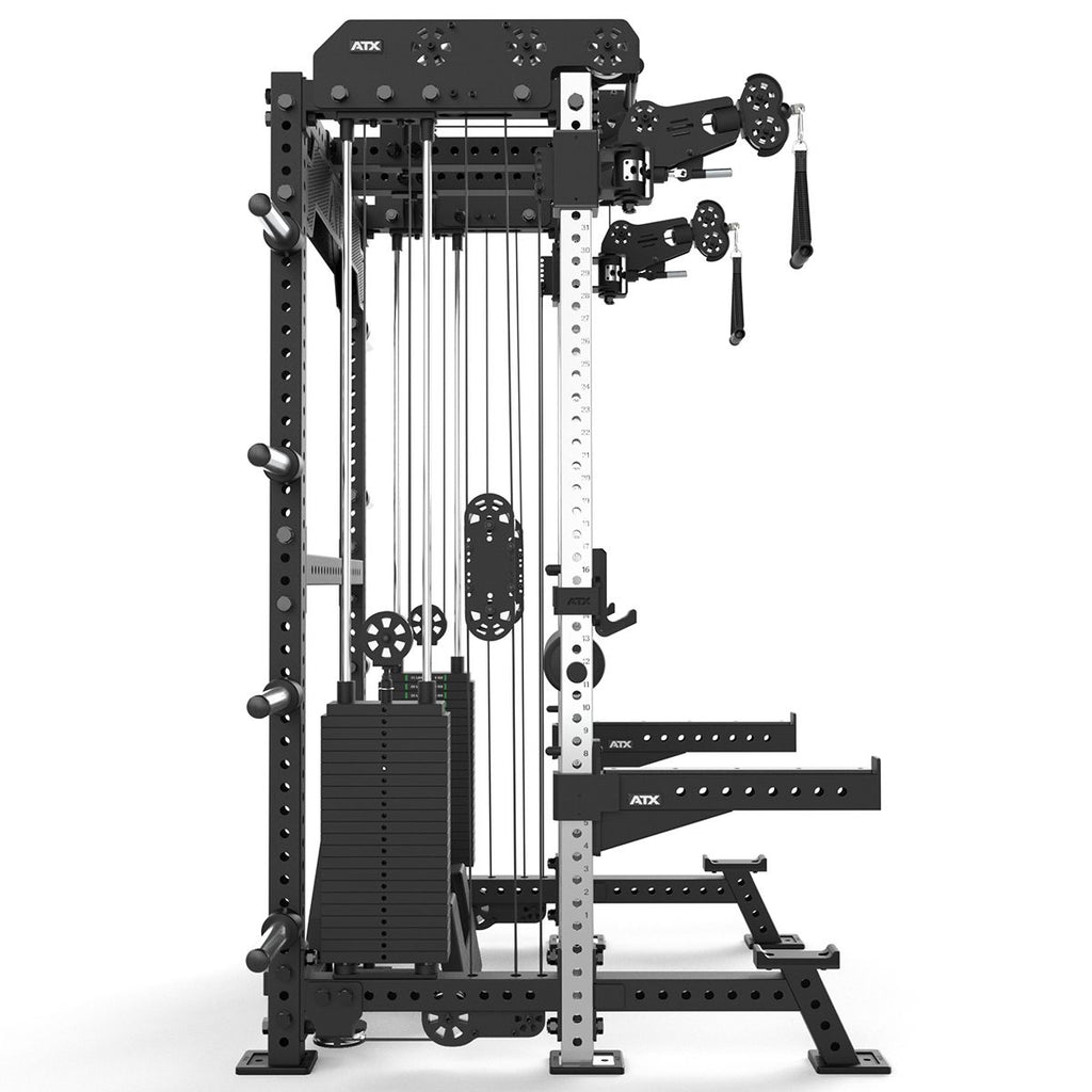 Nærbilde av J-Hooks på Multi Pull Rack 2.0