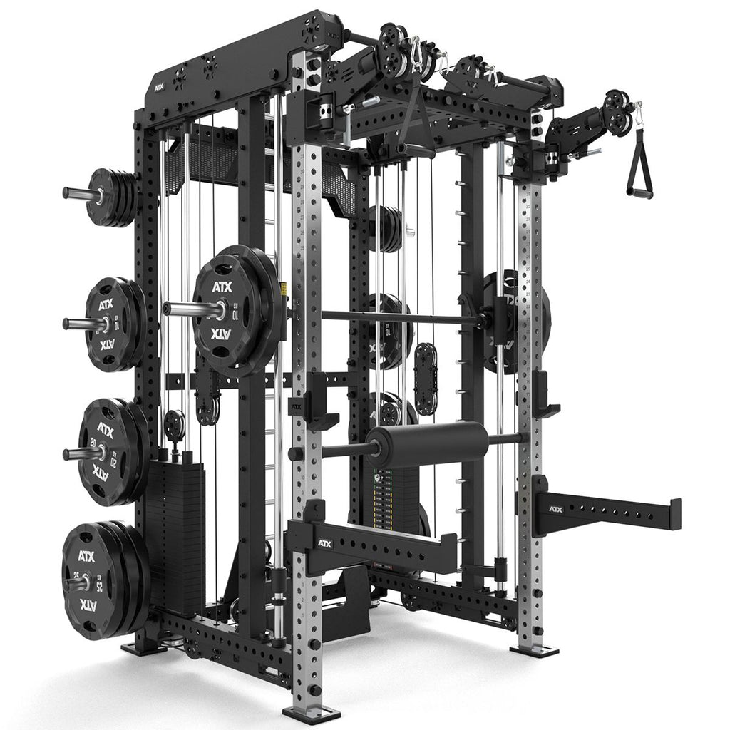 Nærbilde av J-Hooks på Multi Pull Smith Rack MPHR-780