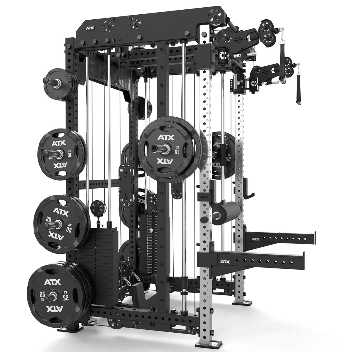 Sideprofil av Multi Pull Smith Rack MPHR-780