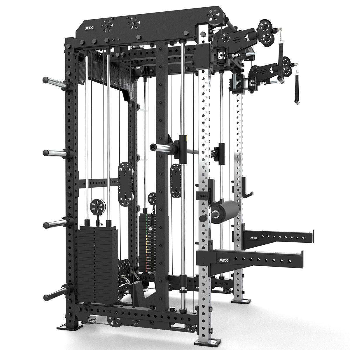 Multi Pull Smith Rack MPHR-780 med spotter/notablager