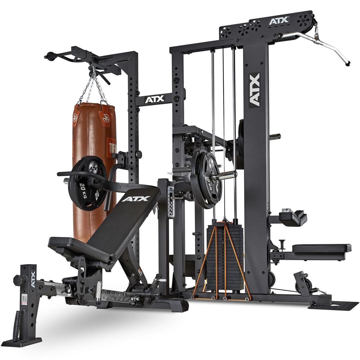 Multiplex Gym multistasjon 400 kg serie 700 bakside