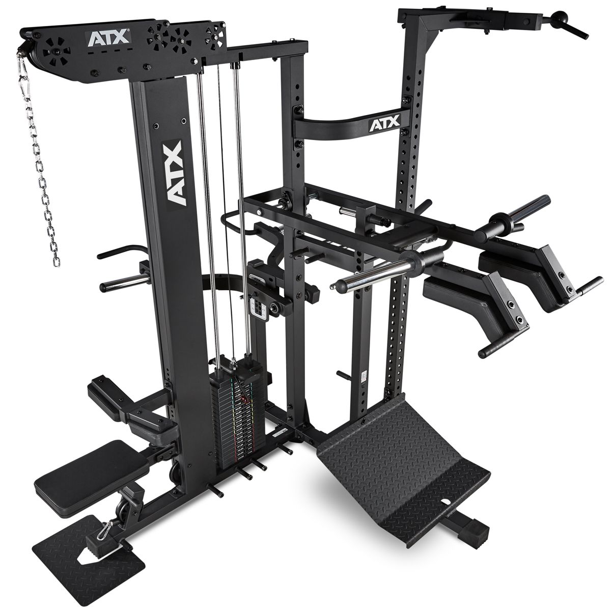 Multiplex Gym multistasjon 400 kg serie 700 detalj av ramme