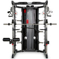 Multistasjon GMX 2000 med 2 x 90 kg vektstabel og beinpress front