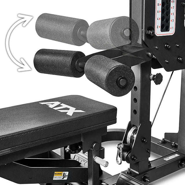 Multistasjon TripleX Gym med vektblokk EN 20957 breddevisning