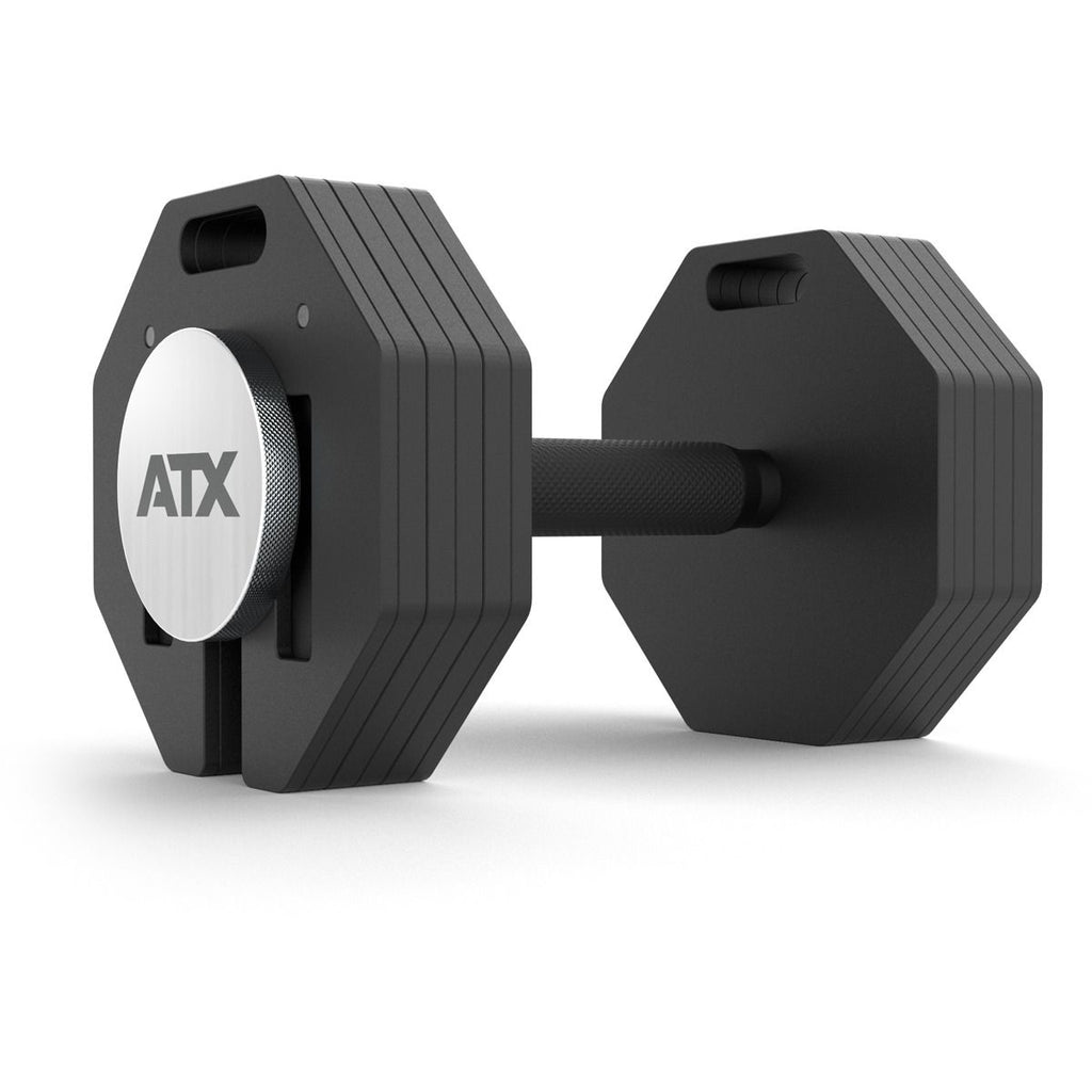 Octa Dumbbells justerbare håndvekter 2 x 24 kg bakside