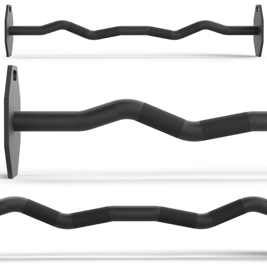 Detalj av grep på Octa SZ Bar curlstang 12 kg 35 mm grep