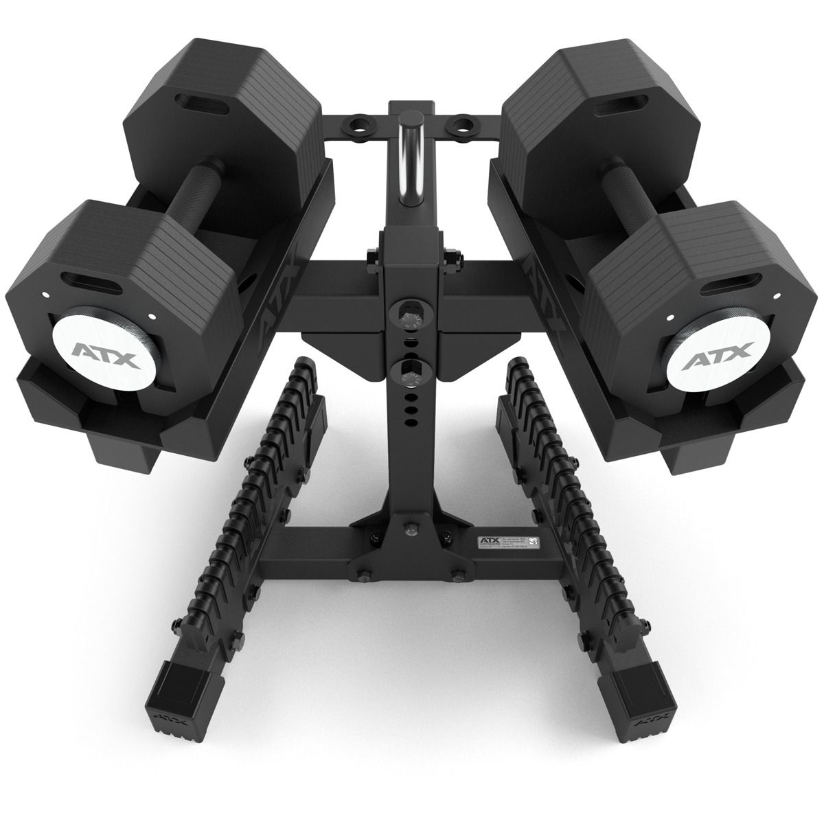 Octa SZ Bar EZ-stang for Octa-Dumbbell-systemet på treningsbenk