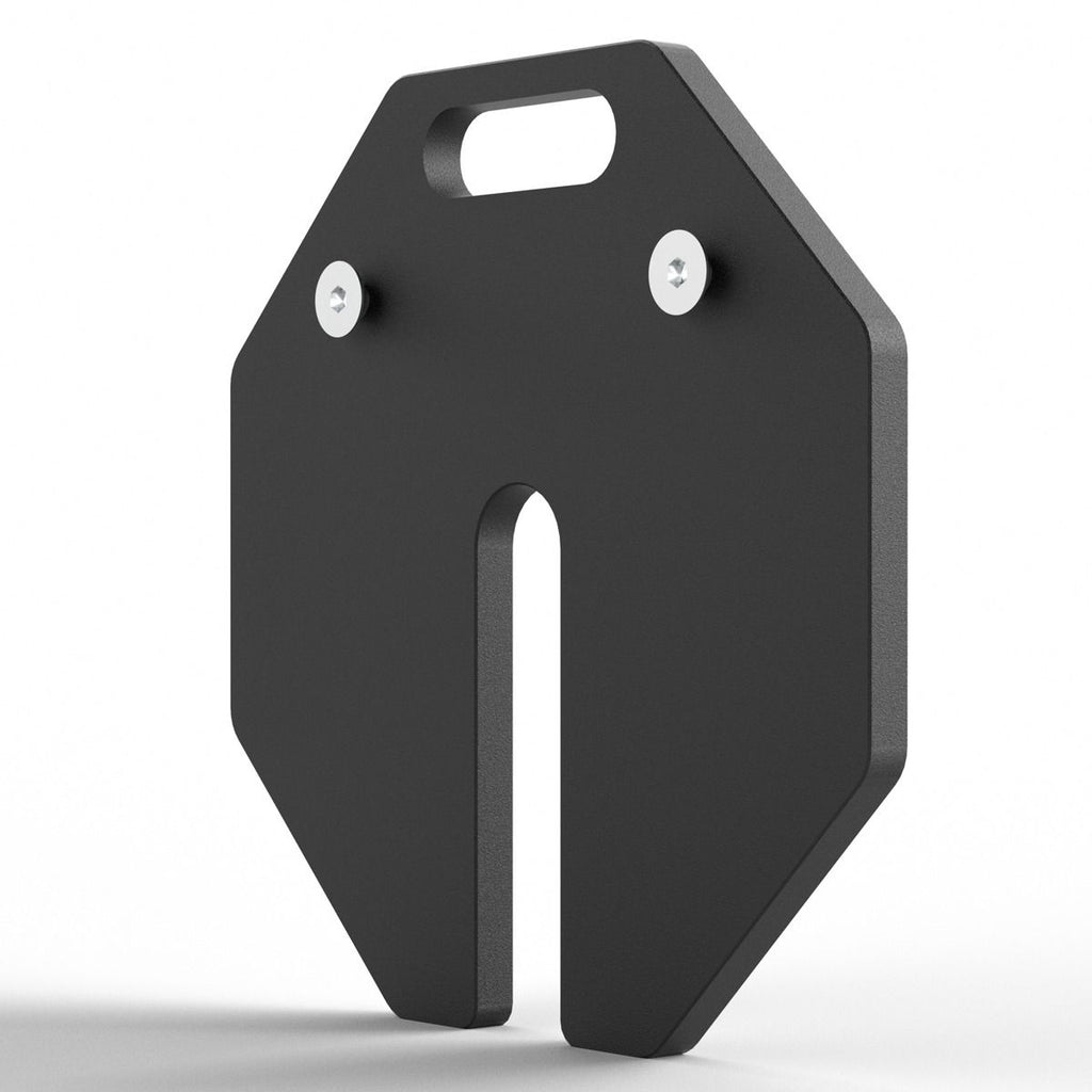Octa vektskiver 2 x 2 kg helstål - ATX bakside