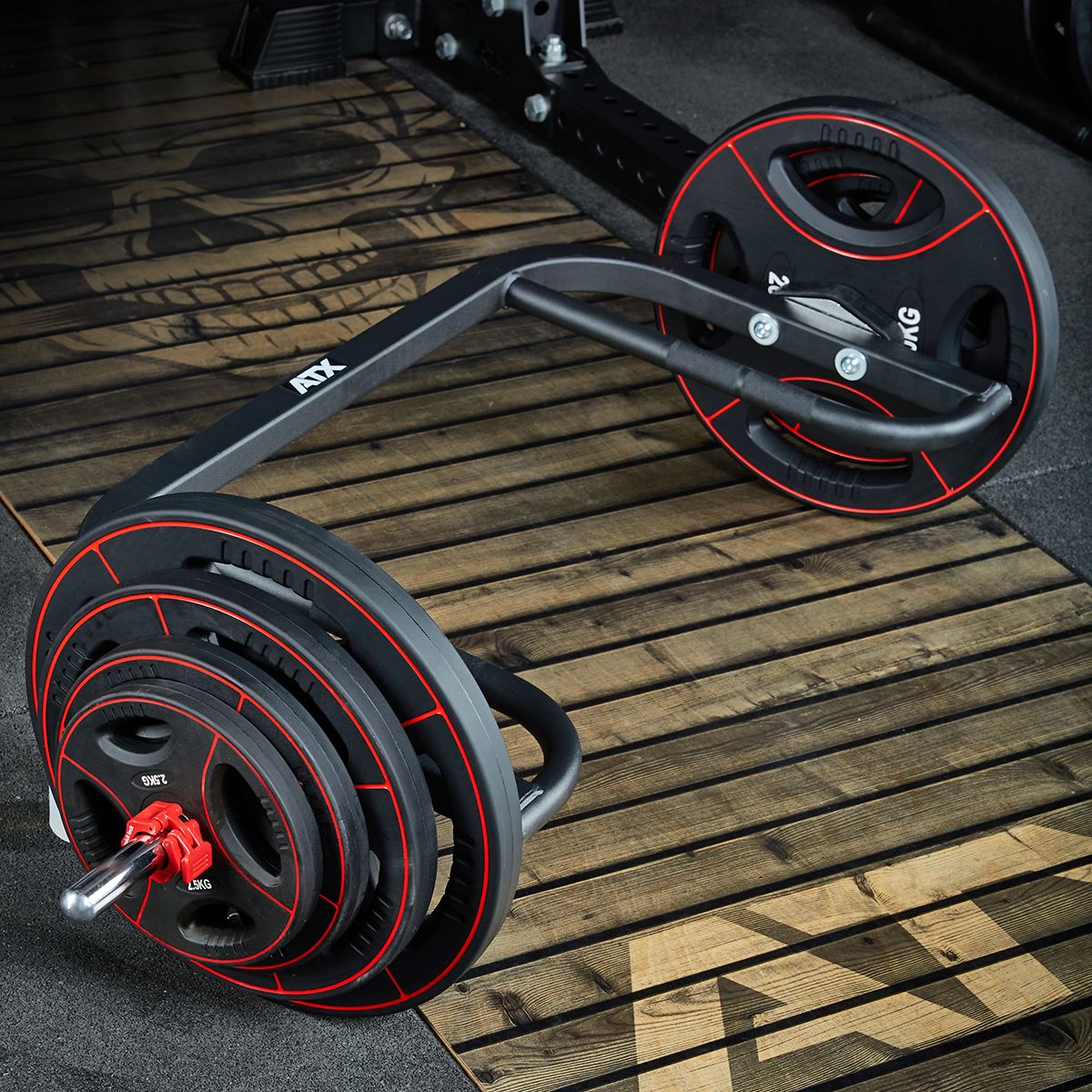 Open Hex Bar Compact 30 mm 12 kg maks 250 kg bakside