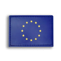 Patch European Union 65x45 mm blå/gul forfra
