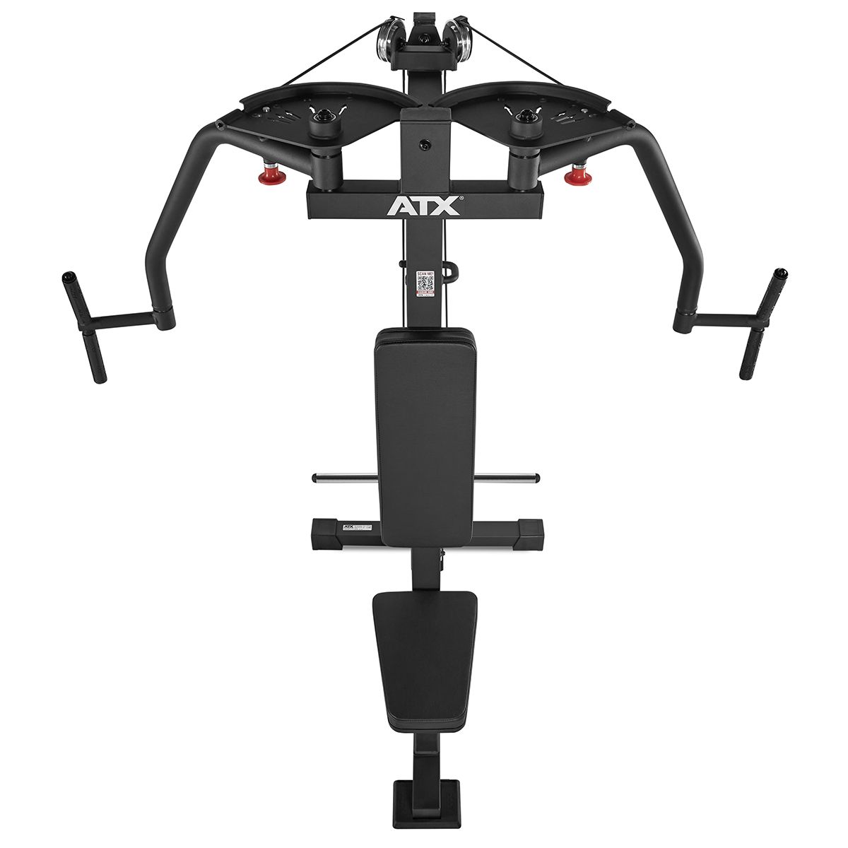 Pec Fly Combo butterfly reverse 150 kg kapasitet montert i treningsrom