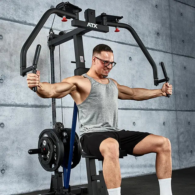Pec Fly Combo butterfly reverse 150 kg kapasitet sideprofil