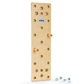 Pegboard klatrebrett 110 x 30 cm for kroppsvekttrening forfra