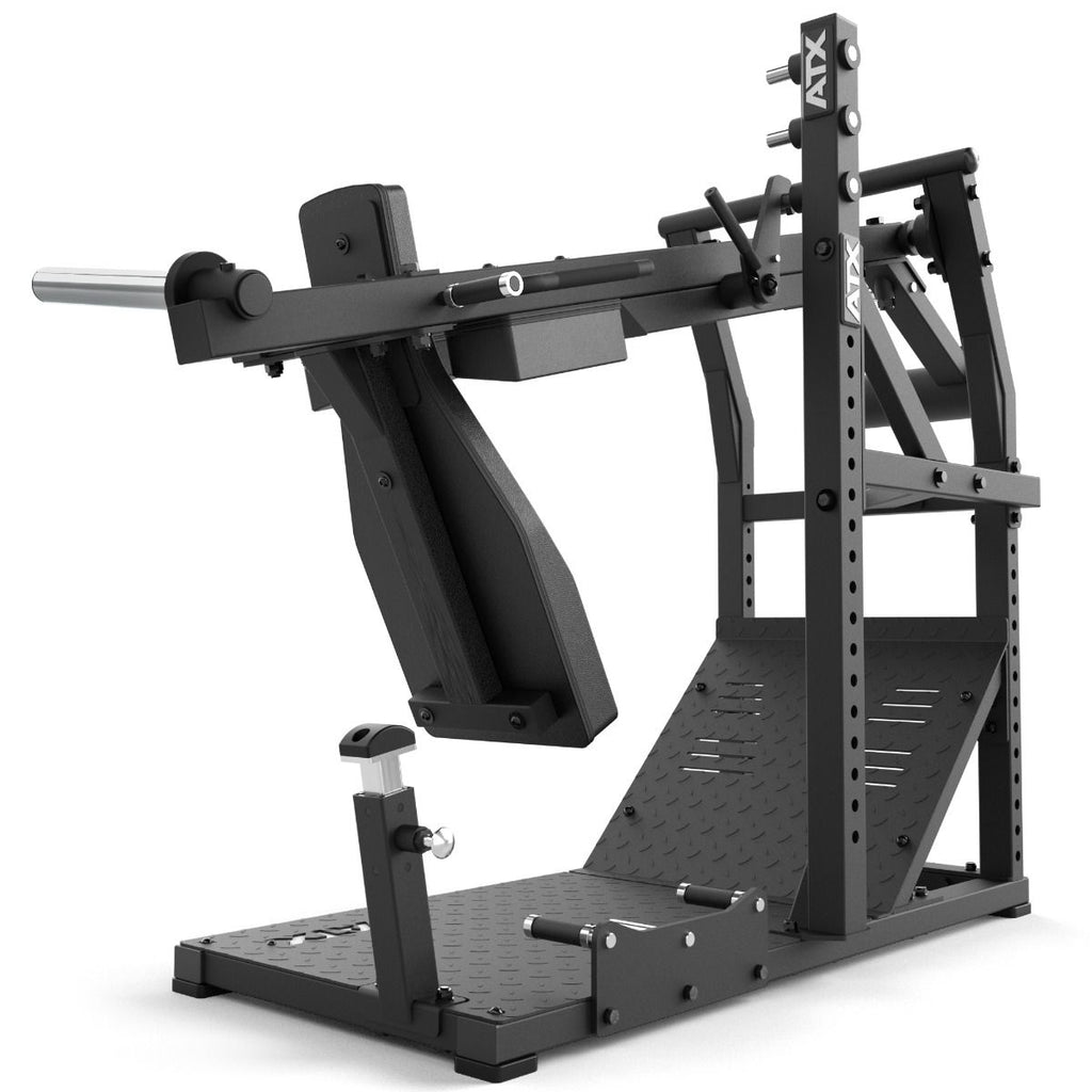 Pendulum Squat knebøymaskin 400 kg kapasitet 164 kg detalj