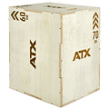 Plyo Box tre natur 50 x 60 x 70 cm tre hoppehøyder fra ATX for plyometrisk trening