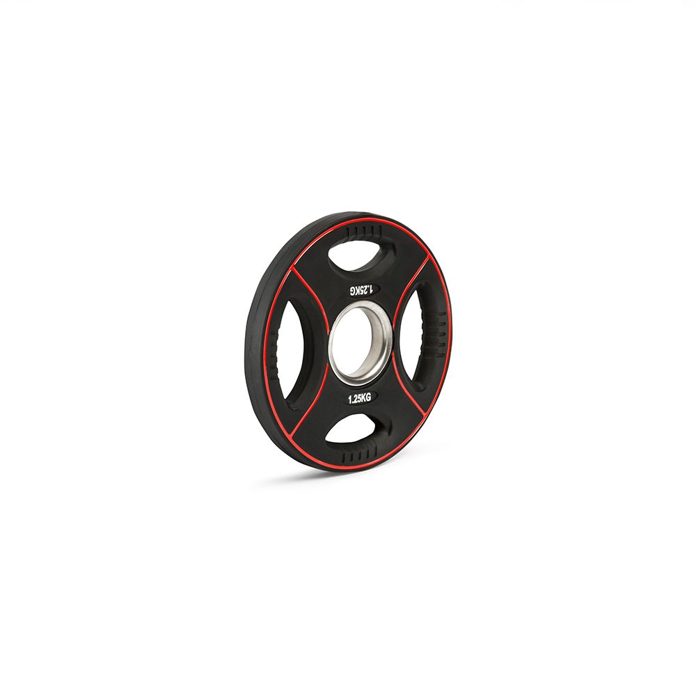 Polyuretan 4-grip vektskive 50 mm 1,25 kg forfra