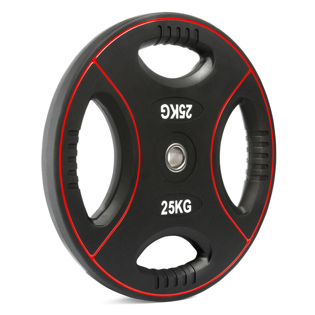 Polyuretan 4-grip vektskiver 30 mm 2,5 kg bakside