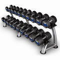 Polyuretan dumbbell-sett 4–60 kg med egen logo, 2 kg trinn for trening