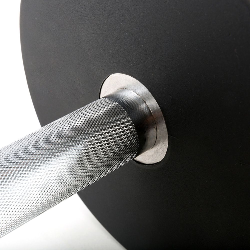 Polyuretan dumbbell-sett 5–30 kg med eget logo bakside