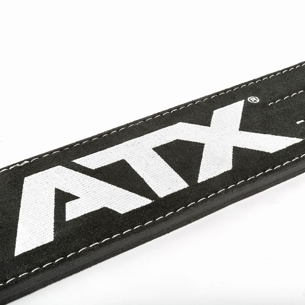 Nærbilde av semsket skinn på Power Belt Clip størrelse XXL