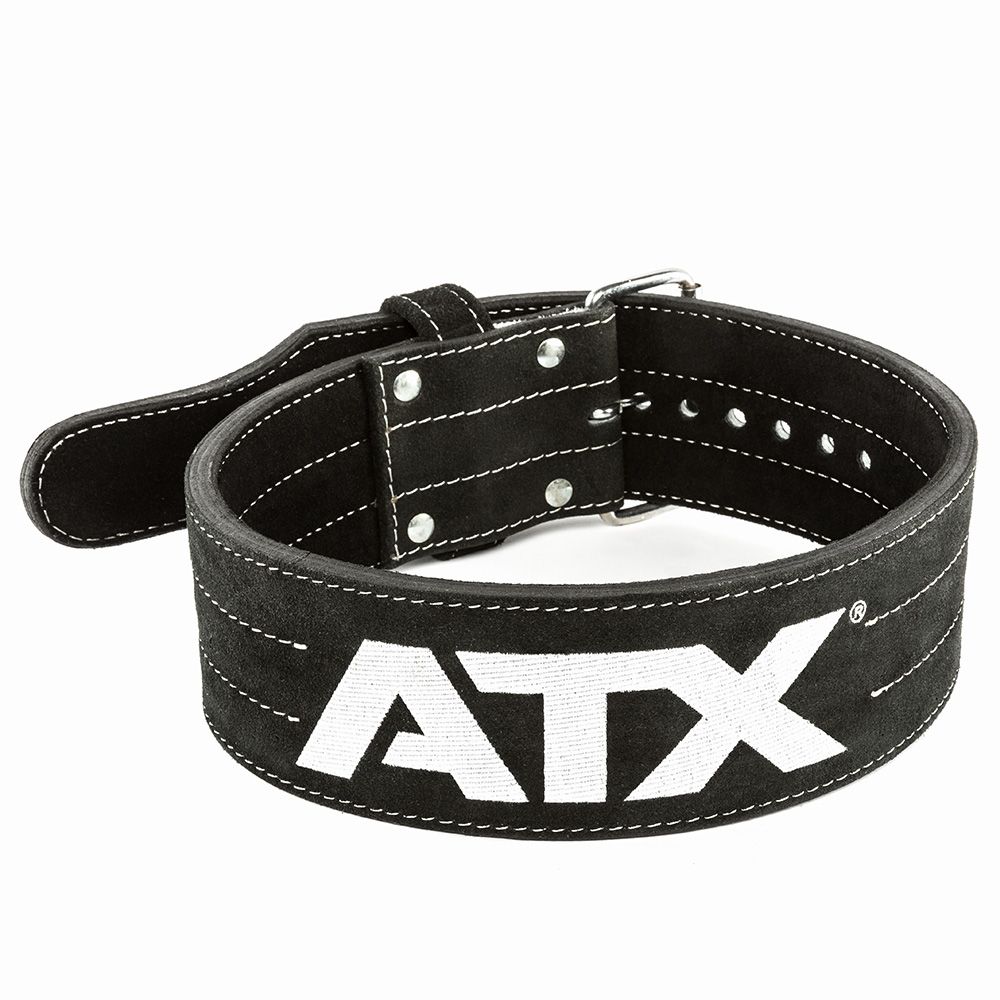 Power Belt semsket skinn svart størrelse XXL bakside