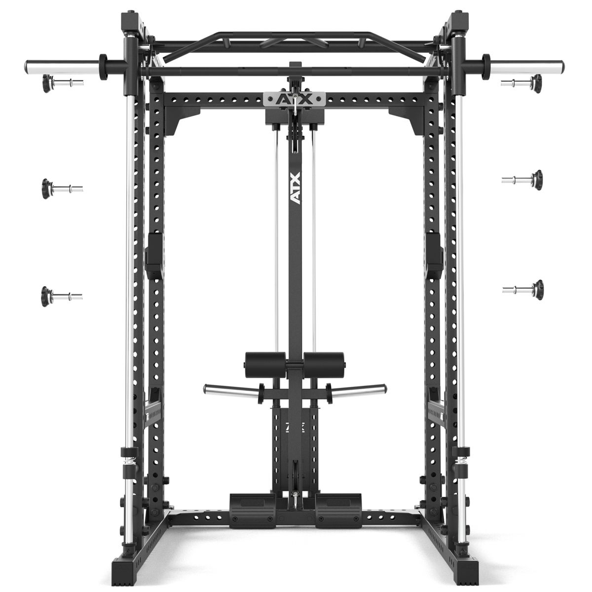 Nærbilde av vektskiver på Power Rack 640 komplettsett 195 cm
