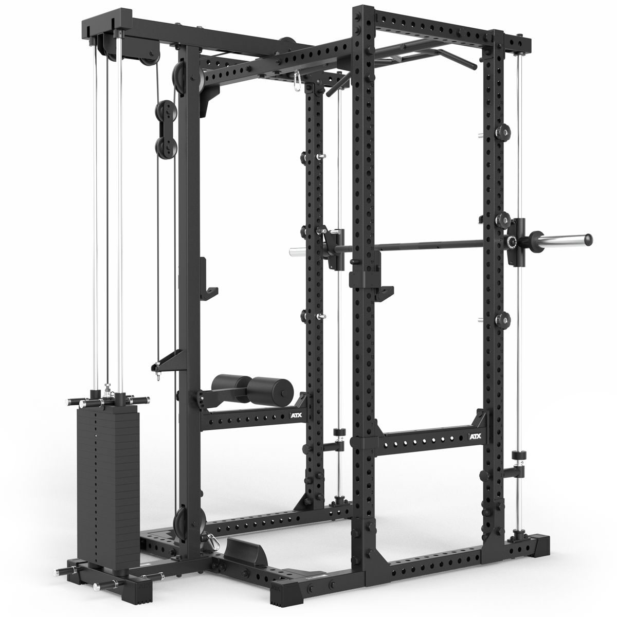Power Rack 660 komplettsett med stabelvekter 215 cm høyde oversiktsbilde