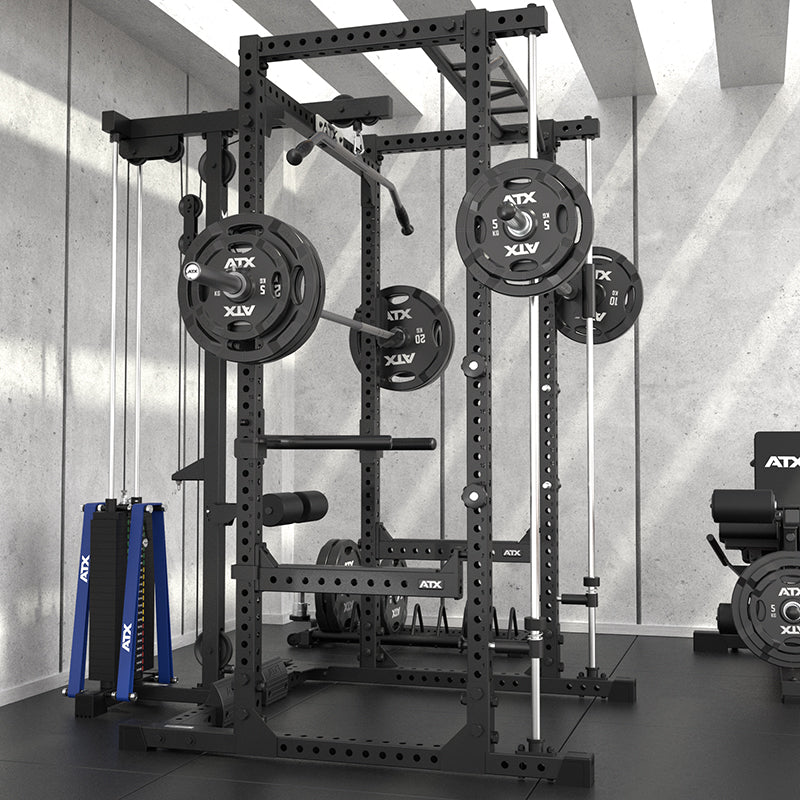 Power Rack 660 komplettsett med stabelvekter 215 cm høyde bruk med manualer