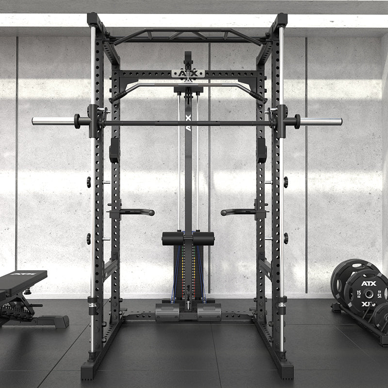 Power Rack 660 komplettsett med stabelvekter 215 cm høyde komplett sett oversikt