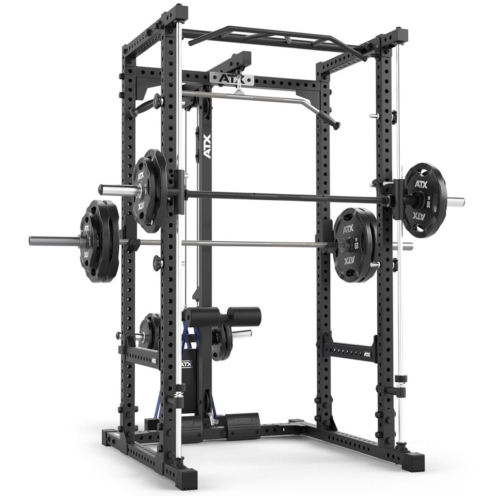 Power Rack 660 komplettsett med vektskiver 215 cm høyde forfra