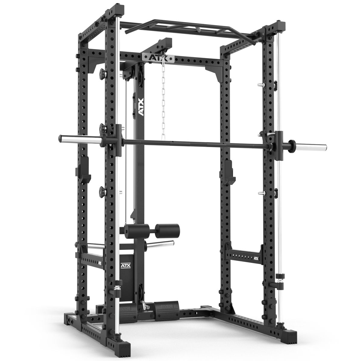 Power Rack 660 komplettsett med vektskiver 215 cm høyde bakside