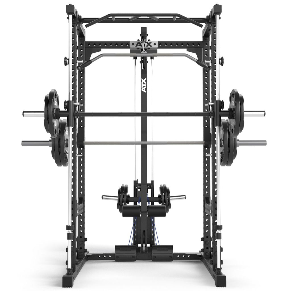 Power Rack 660 komplettsett med Smith Machine for vektskiver, 215 cm - ATX