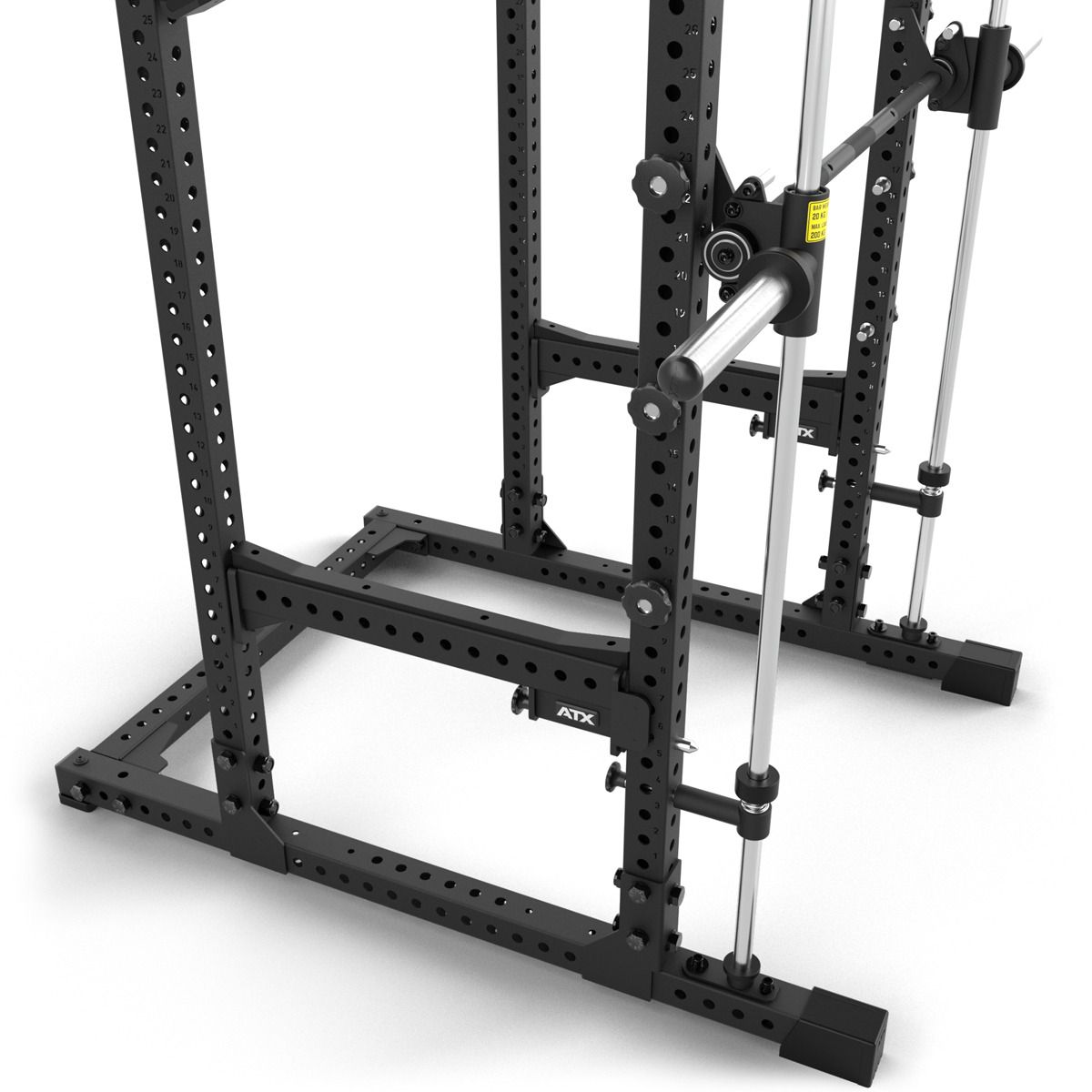 Sideprofil av Power Rack 780 2.0 med Smith Machine 70x70 mm ramme