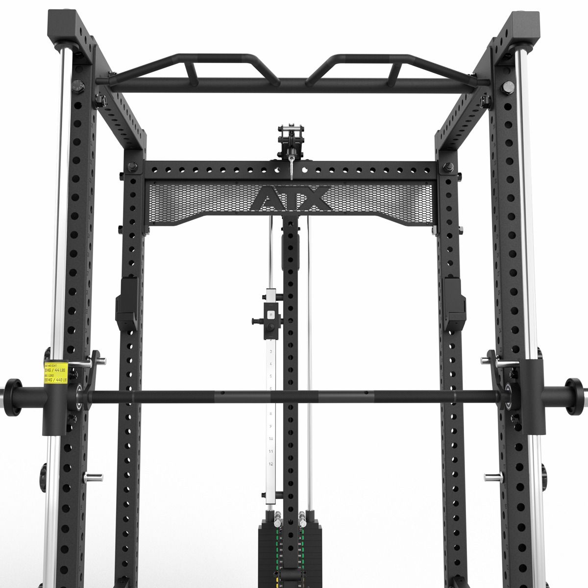 Montert Power Rack 780 2.0 med vektstabel og Smith Machine