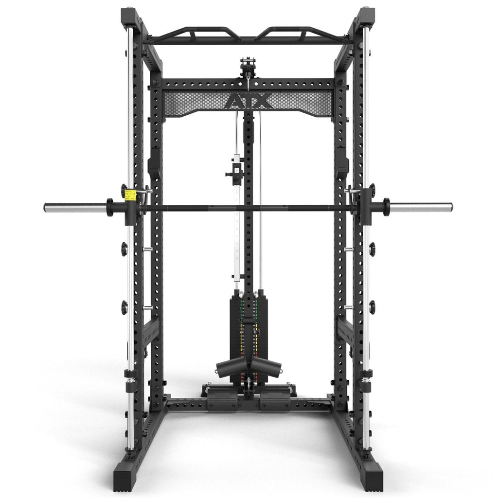 Detalj av lat pulldown vektstabel på Power Rack 780 2.0