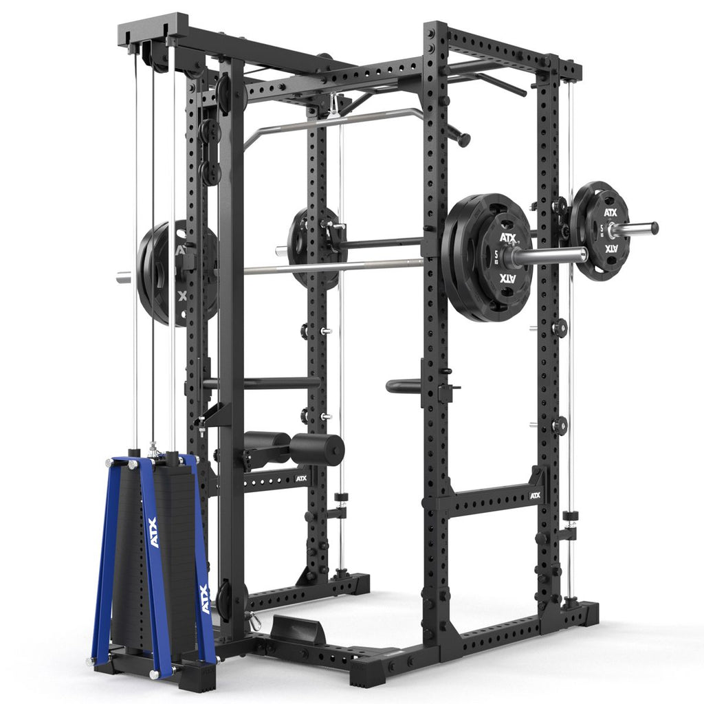 Power Rack 640/660 komplettstasjon med vektstabel og Smith Machine - ATX