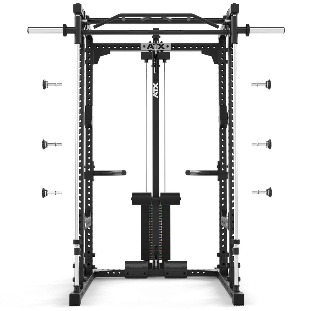 Power Rack 640/660 komplettstasjon med vektstabel og Smith Machine - ATX