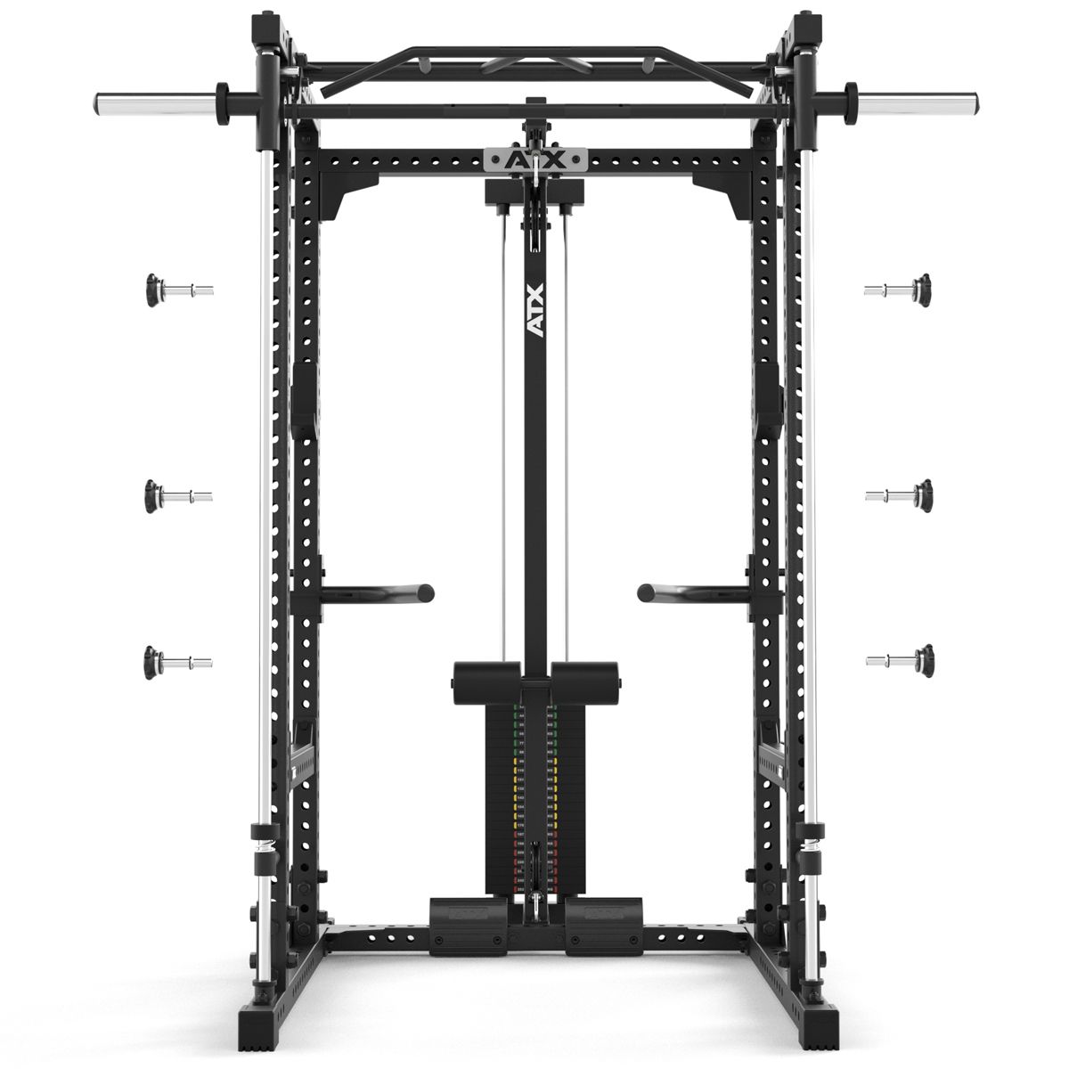Power Rack 640/660 komplettstasjon med vektstabel og Smith Machine - ATX