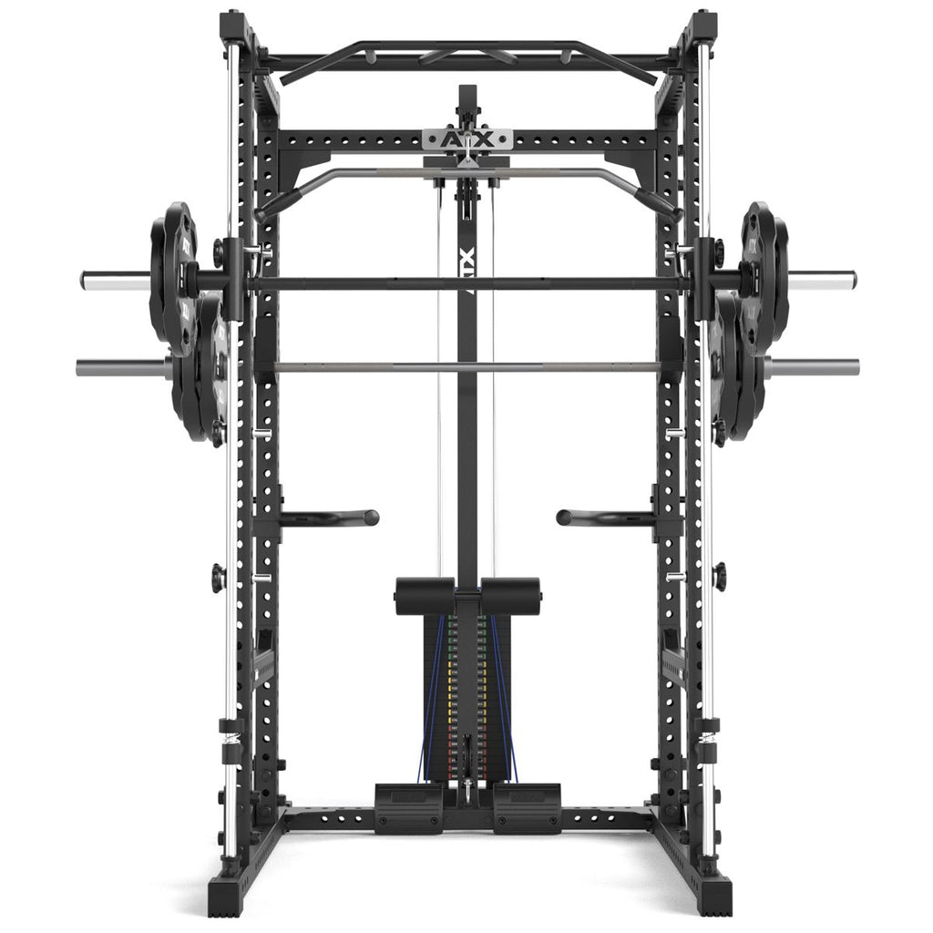 Power Rack 640/660 komplettstasjon med vektstabel og Smith Machine - ATX