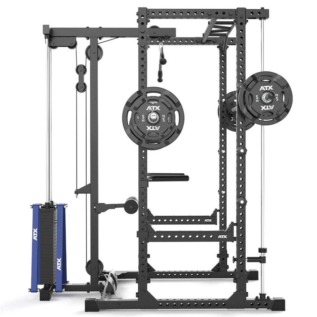 Power Rack 640/660 komplettstasjon med vektstabel og Smith Machine - ATX