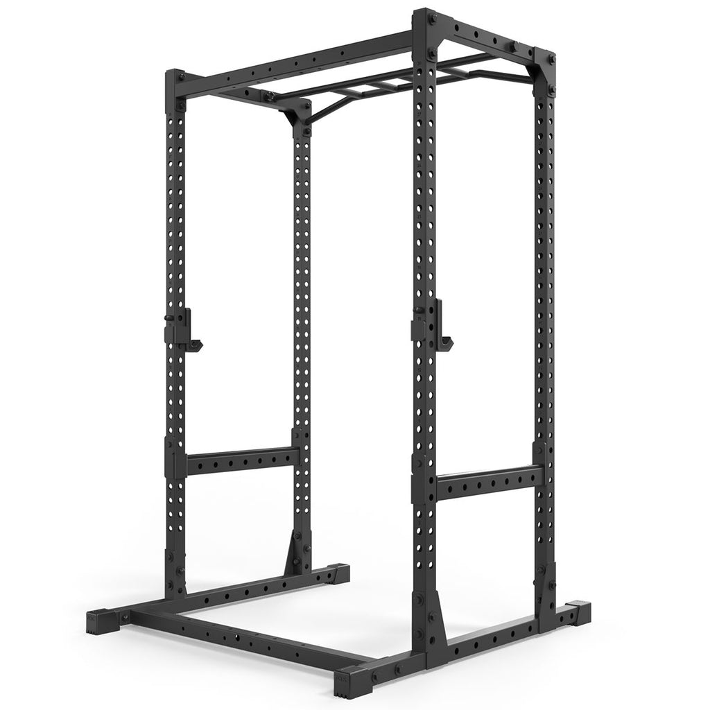 Nærbilde av Flip Down Spotter på Power Rack PRX-510
